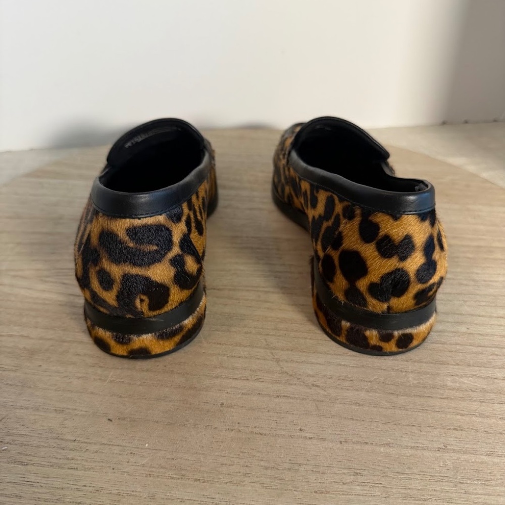 Vionic Selah Leopard Print Loafers Womens US 6.5 Comfort Orthotic Flats - Picture 3 of 7